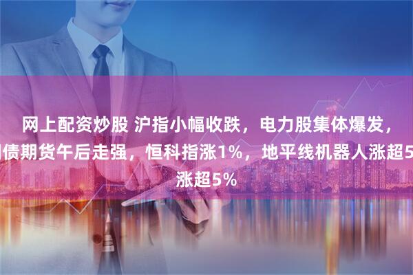 网上配资炒股 沪指小幅收跌，电力股集体爆发，国债期货午后走强，恒科指涨1%，地平线机器人涨超5%